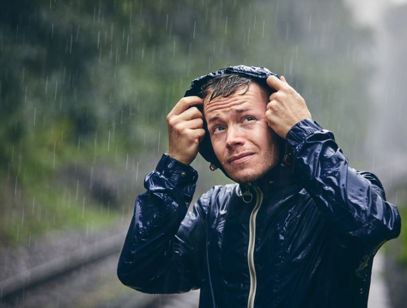 Aguacero, la lluvia intensa, repentina y de corta duración