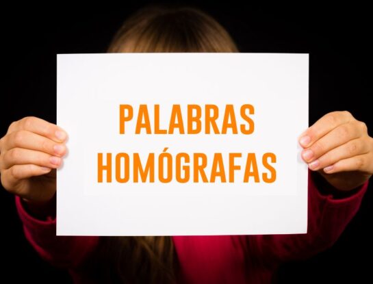 ¿Qué son las palabras homógrafas?