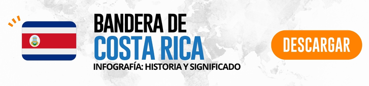 bandera de costa rica infografia historia origen significado