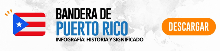 bandera de Puerto Rico infografia historia origen significado