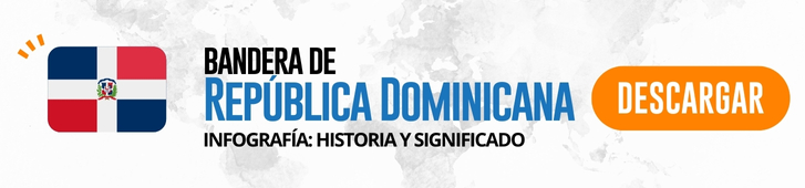 bandera de republica dominicana infografia historia origen significado