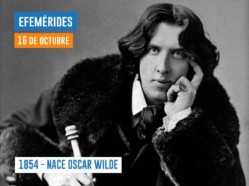 1854 - NACE OSCAR WILDE - 16 de octubre