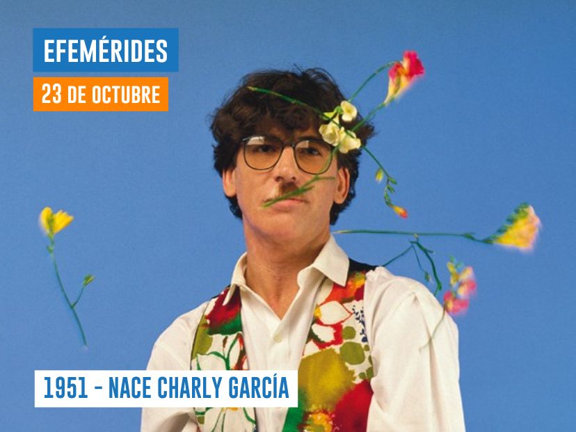 23 de octubre - Nace Charly García