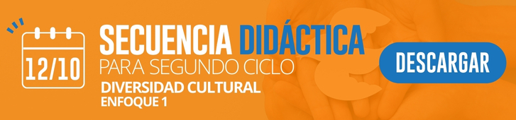 12 de octubre: actividades de primer y segundo ciclo sobre Diversidad Cultural para descargar gratis