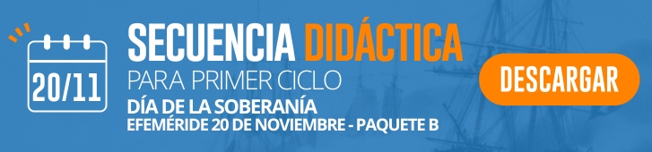 Día de la Soberanía Nacional: actividades y secuencias didácticas de primer ciclo para descargar gratis