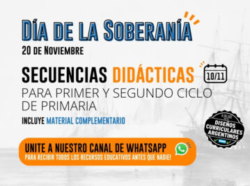 Día de la Soberanía Nacional: actividades y secuencias didácticas de primer y segundo ciclo para descargar gratis