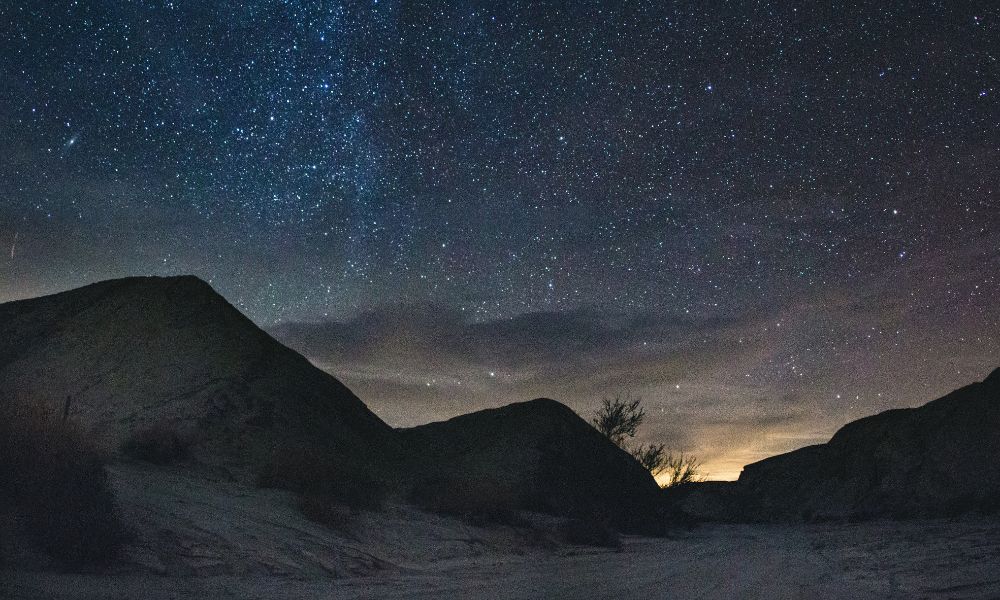 Cielo estrellado en el Desierto de Atacama