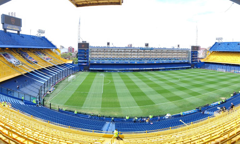 Interior de La Bombonera.