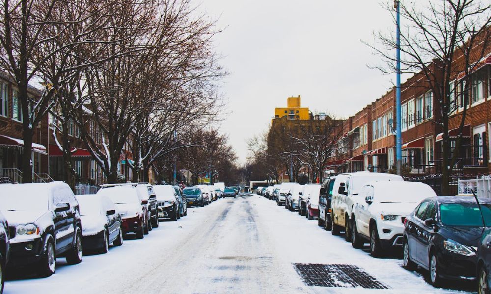 Estados Unidos con nevadas.