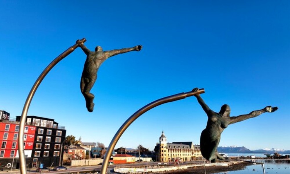 Monumento al Viento, la escultura de Puerto Natales, en Chile