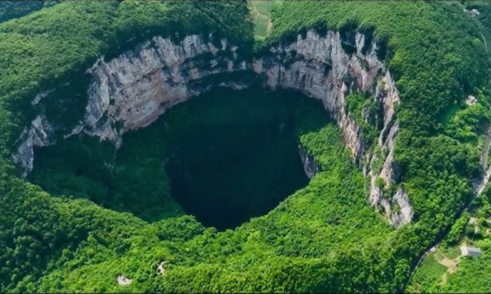 Xiaoxhai Tiankeng: el poso natural más profundo del mundo