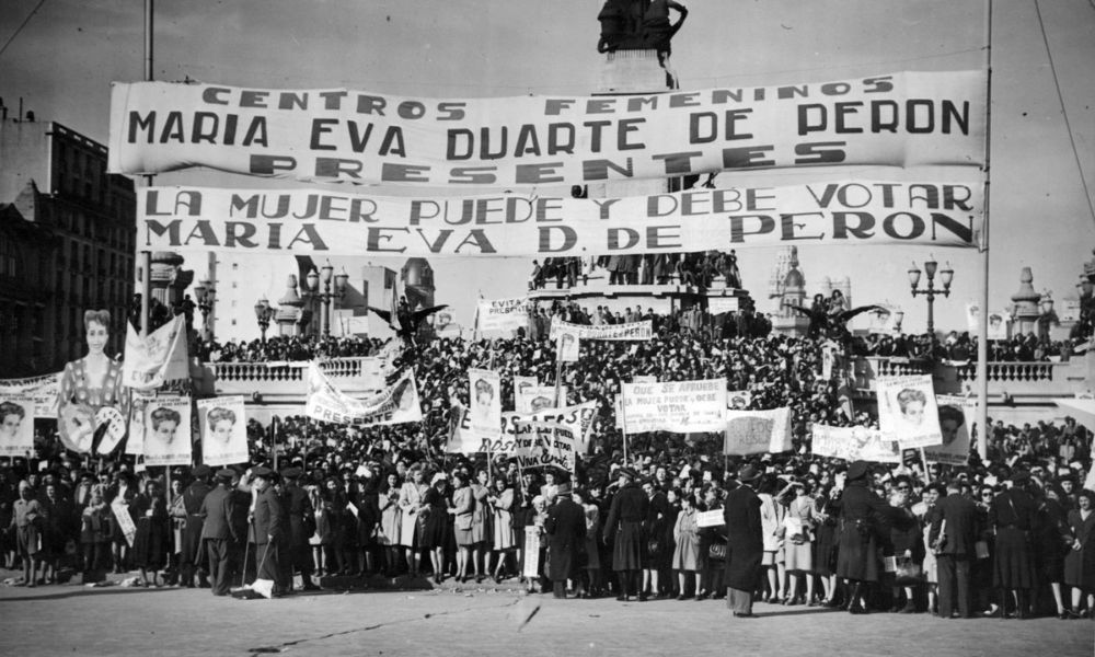 Primer voto femenino en Argentina