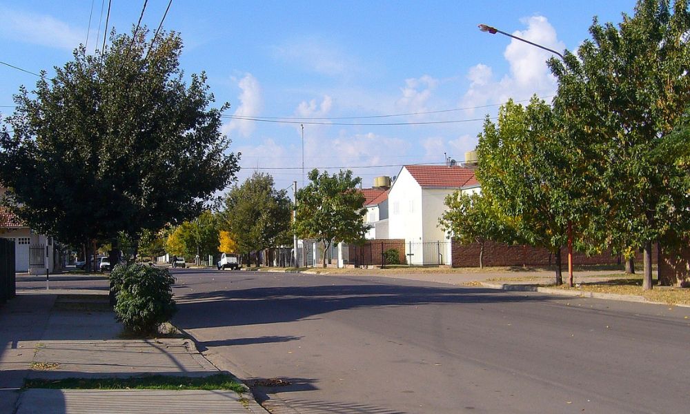 Calles de General Pico.