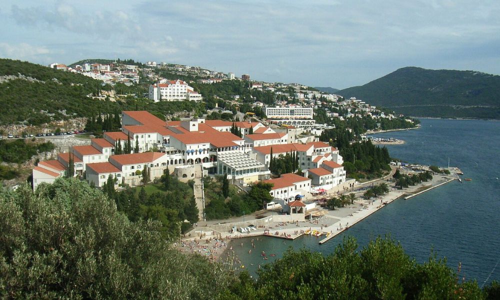 Paisajes urbanos de Neum.