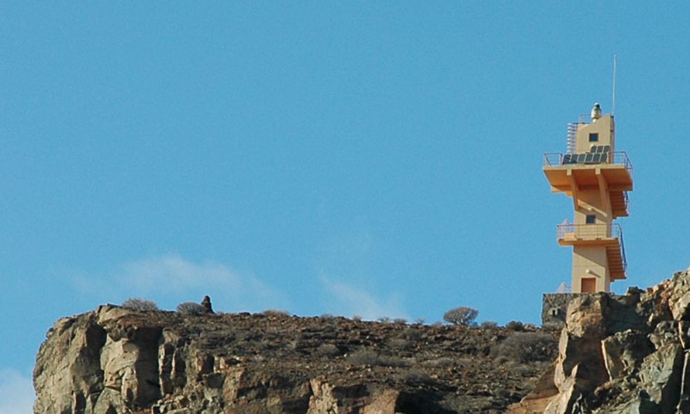 Faro de Punta del Castillete en Gran Canaria España