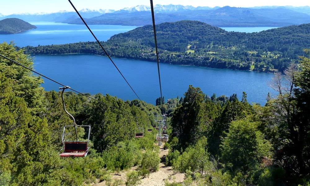 Aerosilla del cerro Campanario de San Carlos de Bariloche.