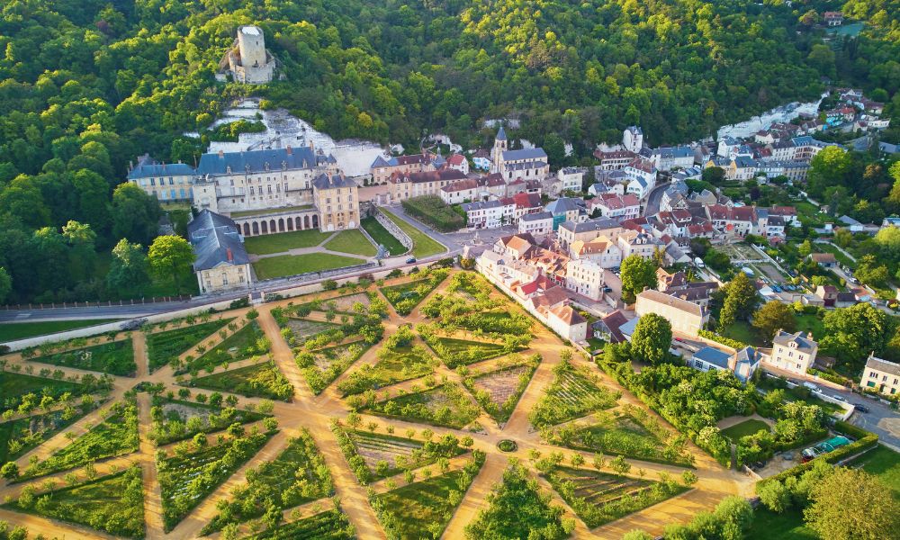 Jardín del Castillo de La Roche-Guyon