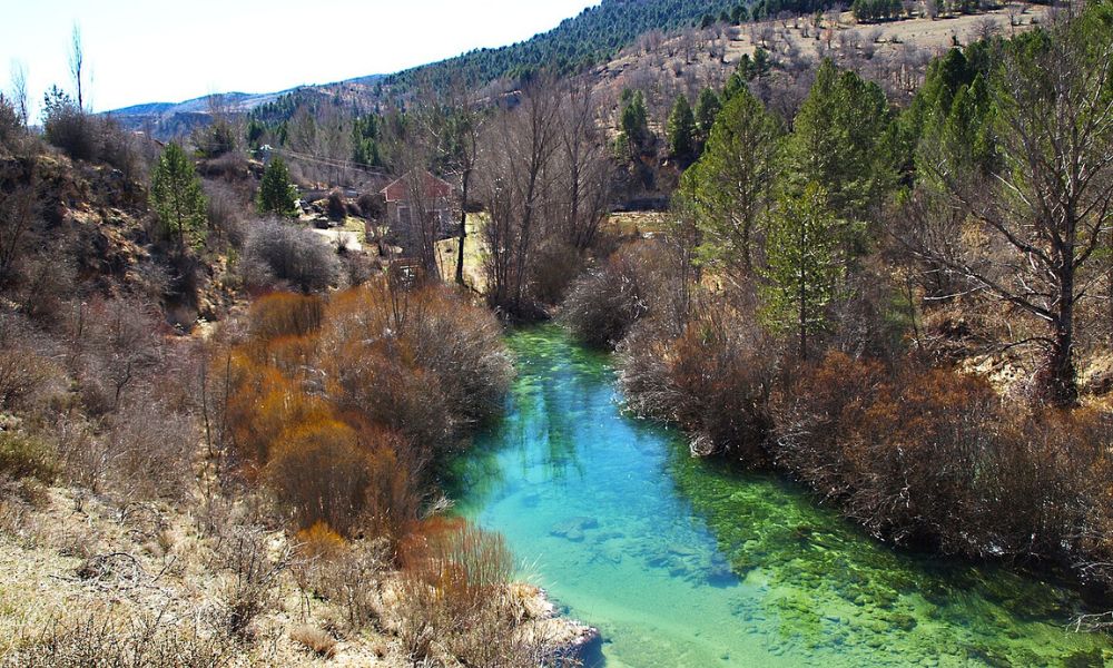 Colores del río más largo de España.