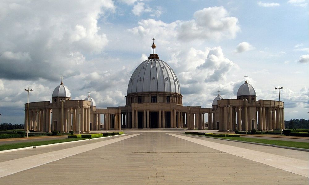 Cúpula de la iglesia más grande del mundo.