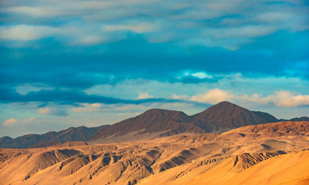 Desierto de Atacama en Sudamérica