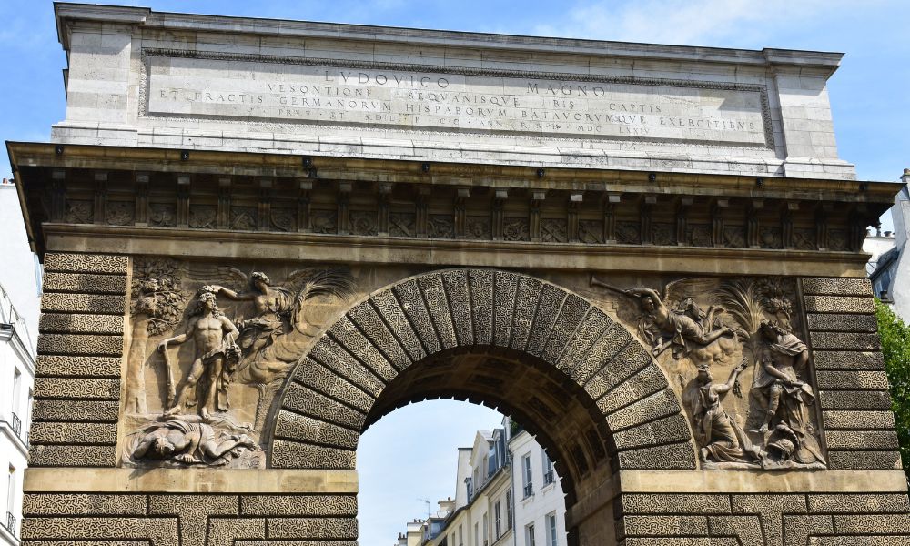 Puerta de San Martín en París