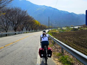 bicisenda de 600 kilómetros de corea del sur