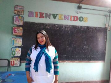 Gloria Cisneros, maestra rural de Chaco