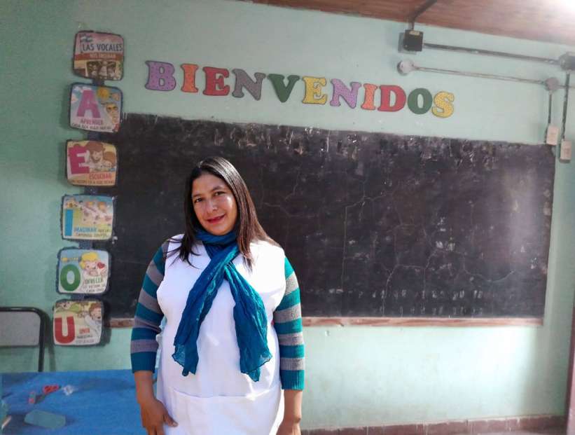 Gloria Cisneros, maestra rural de Chaco