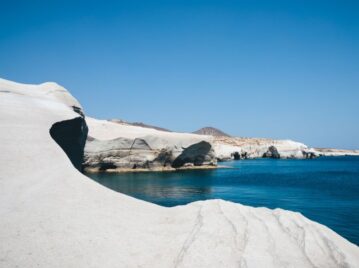 Playa Sarakiniko en Grecia