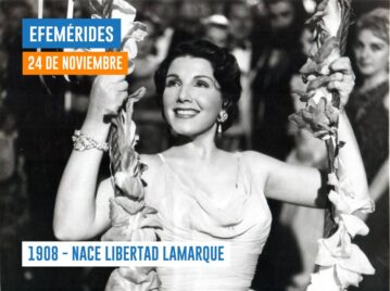 24 de noviembre Libertad Lamarque