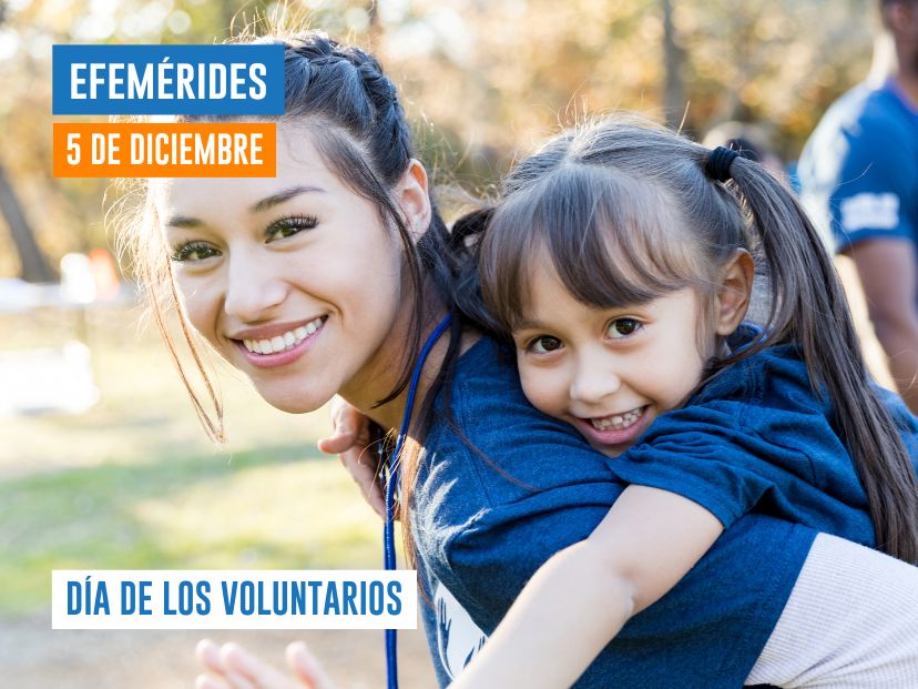 5 de diciembre Día de los Voluntarios