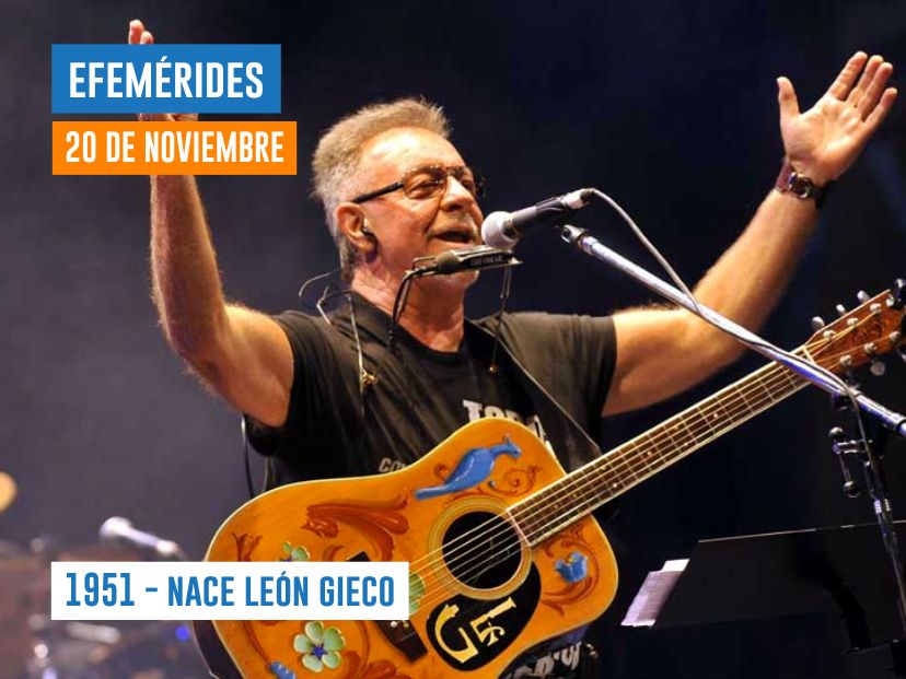 20 de noviembre León Gieco