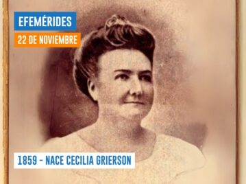 22 de noviembre Cecilia Grierson