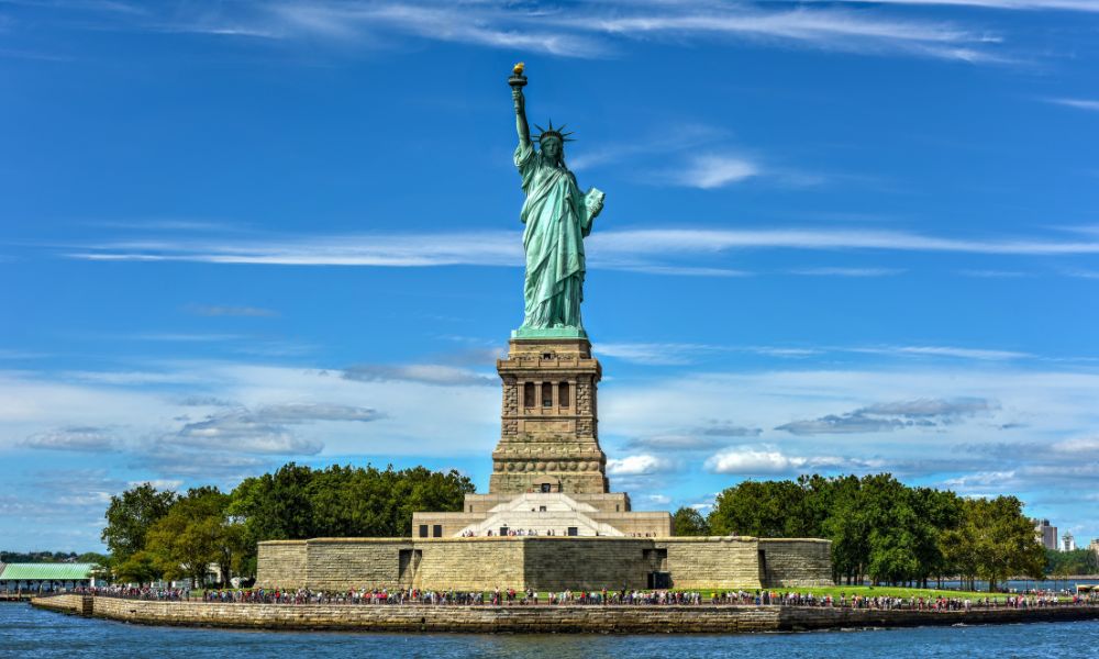 Estatua de la Libertad en Estados Unidos