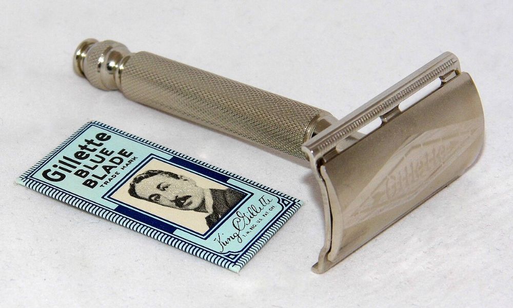 Máquina de King Camp Gillette.