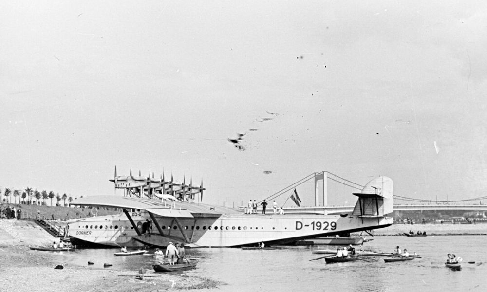 Aspecto del avión Dornier Do X.