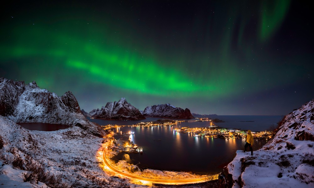 Auroras boreales en Estados Unidos