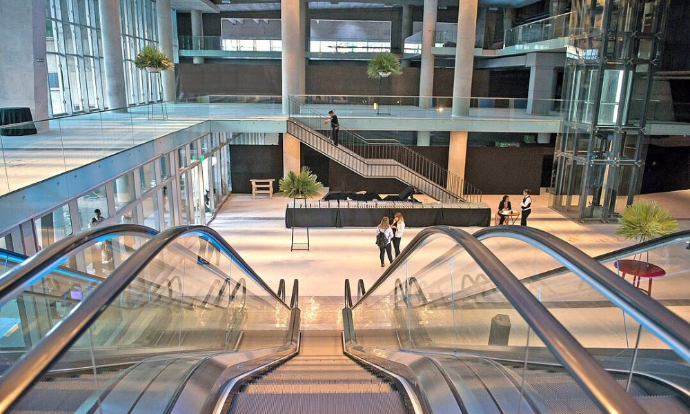 Interior del Centro de Exposiciones de Buenos Aires.