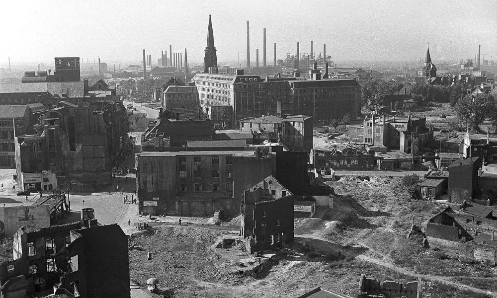 Bochum después de la Segunda Guerra Mundial.