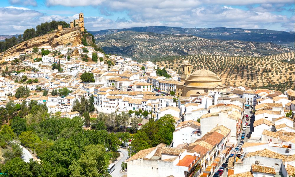 montefrío vista aérea