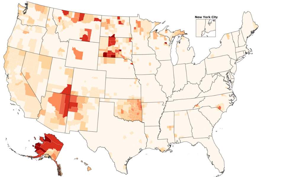 Pueblos originarios de Estados Unidos