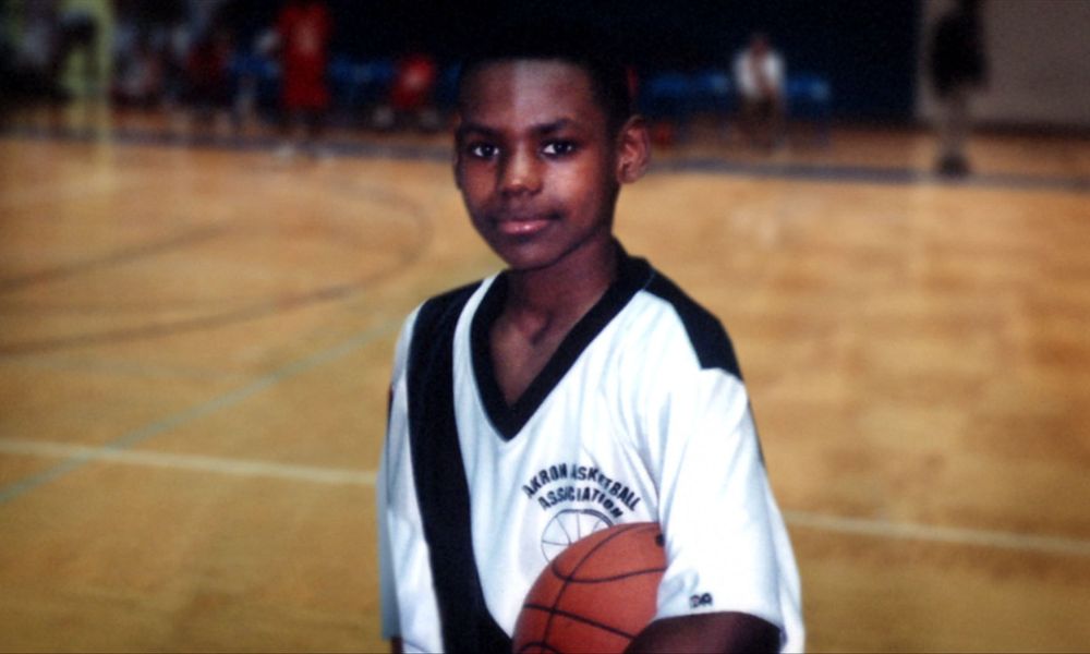 lebron james infancia