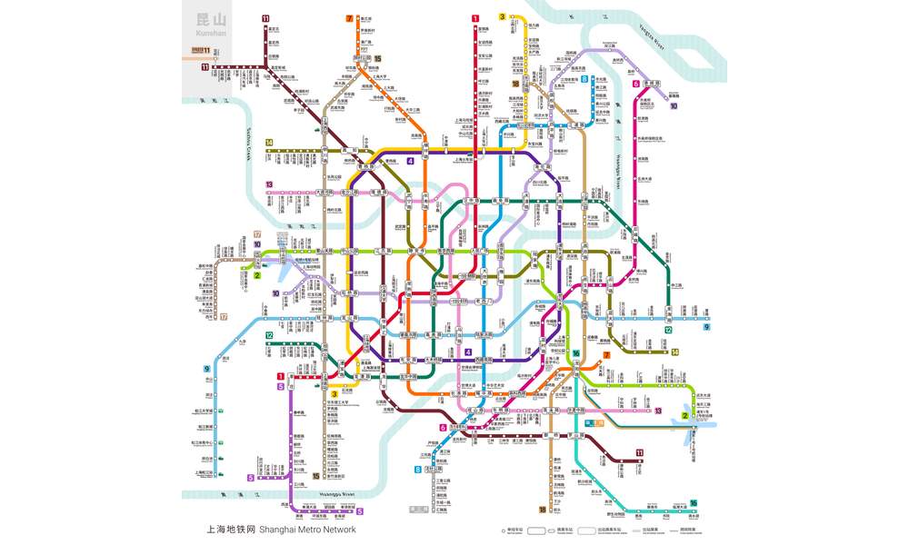 Shanghái tiene el sistema de metro más concurrido del mundo