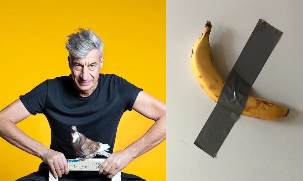 Maurizio Cattelan, el artista que creó la obra de arte Comediante