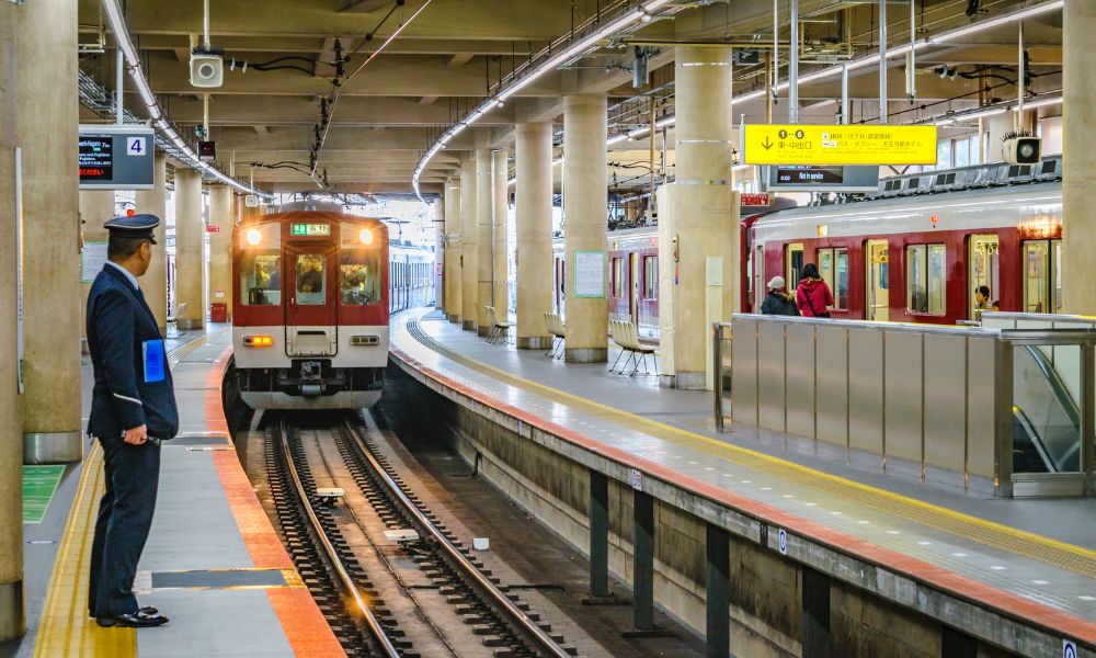 estación de tren en japón