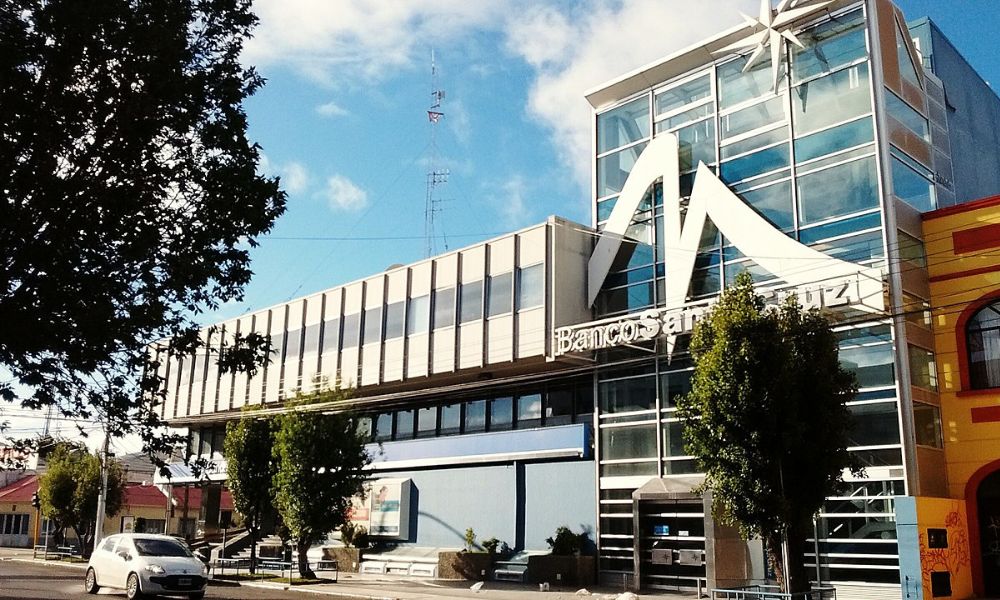 Uno de los paisajes urbanos del departamento más austral de Argentina continental.