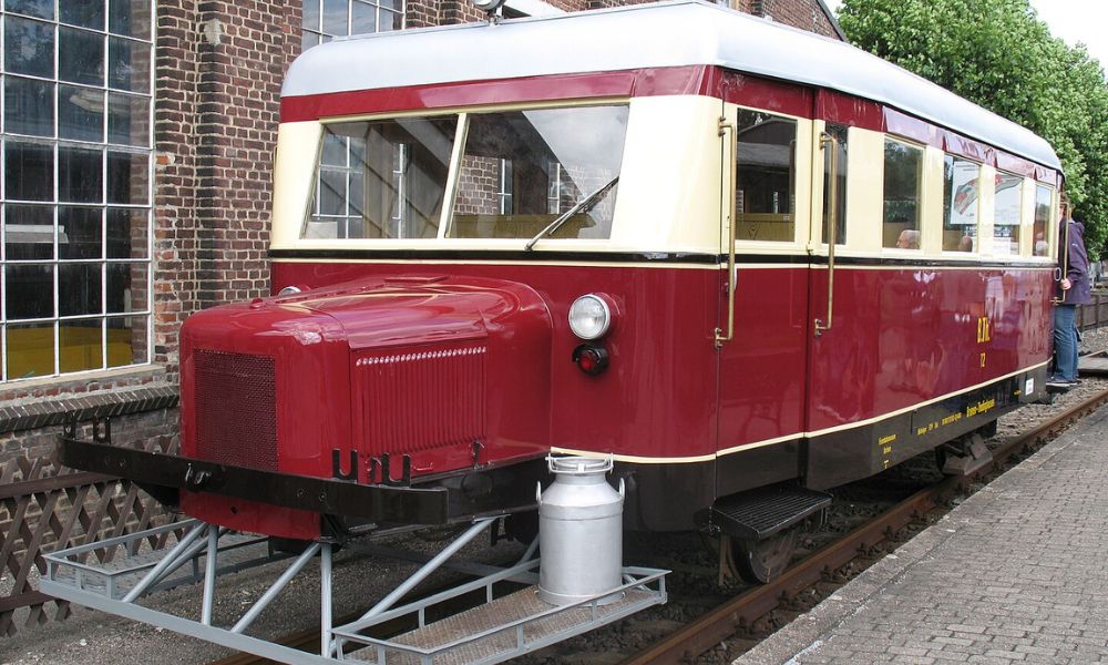 Aspecto actual de un autobús ferroviario.