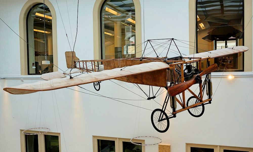 Un Blériot XI bien conservado.