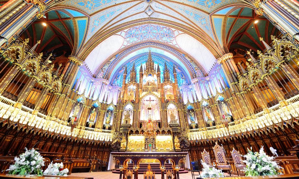 Interior de la Catedral de Notre Dame