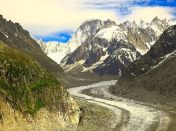 Mer de Glace, el glaciar más grande de Francia